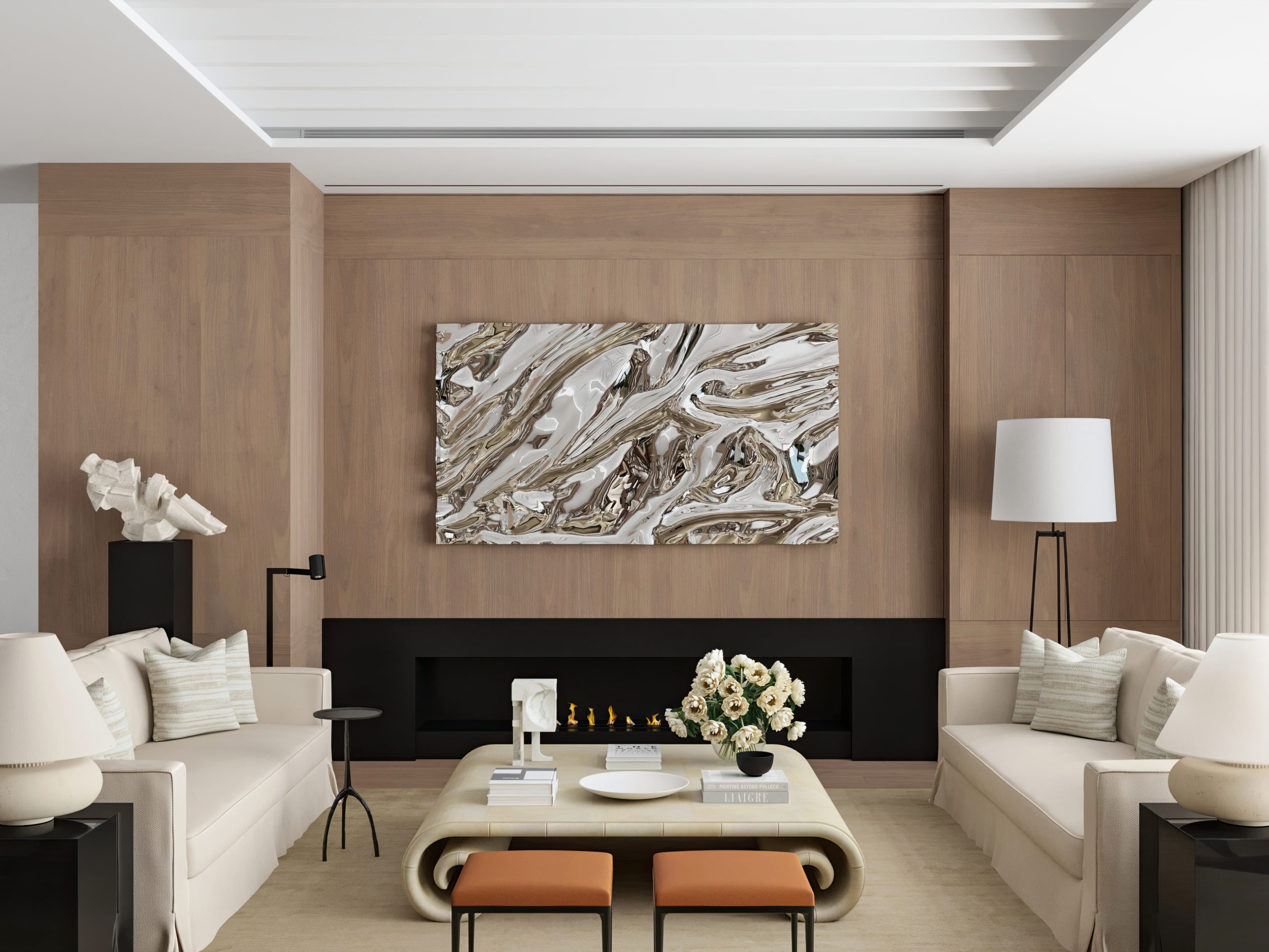 Роскошная гостиная